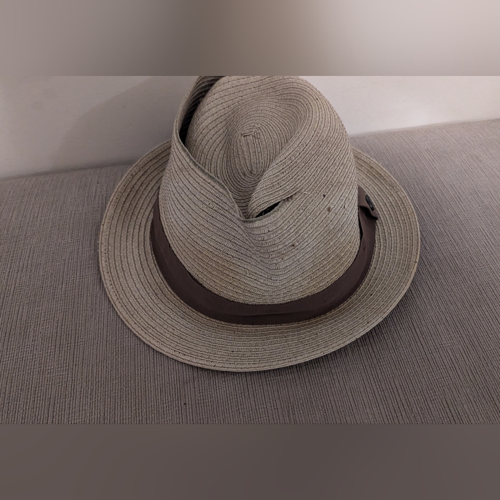 Straw Fedora Hat